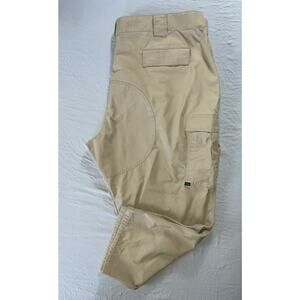 5.11 Tactical Men's Ripstop TDU Cargo Work, Bush Pants. Beige, Men's 4XL Short.